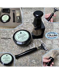 Mondial - Cofanetto da barba Premium nero - BAL-M3