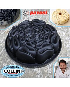 Pavoni - Stampo Tortiera In Silicone DENTELLE - By Cedric Grolet