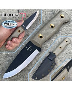 Boker Plus - Vigtig bushcraft knife - 02BO075 - design Dave Wenger - coltello fisso 