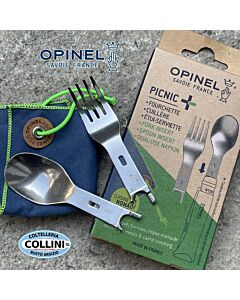 Opinel - accessori Picnic - forchetta e cucchiaio - accessorio outdoor