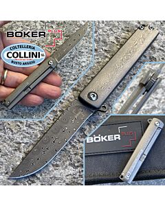 Boker Plus - Gemma Damast Flipper Knife - 01BO358DAM - coltello
