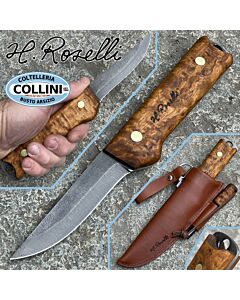 Roselli - Heimo 4” Bushcraft edition full tang - R42 - coltello artigianale