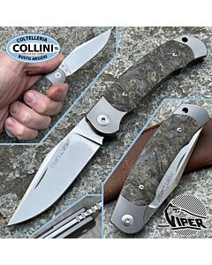 Viper - Twin FCG Knife by Silvestrelli - M390 e Dark Matter Gold - V6002FCG - coltello
