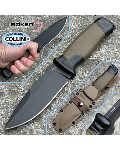 Boker Plus - Desertman Knife - 12C27 Sandy Brown TPR - 02BO083 - coltello