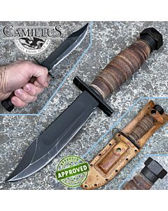 Camillus - 1985 Vintage Air Force Pilot Survival Knife - COLLEZIONE PRIVATA - coltello