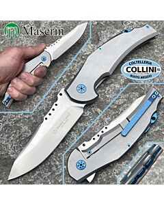 Maserin - Energy - Titanium Flipper Knife by Sergio Consoli - 406 - coltello