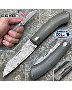 Boker - Damast Annual Knife 2023 by Ricardo Romano Bernandes - 1132023DAM - coltello