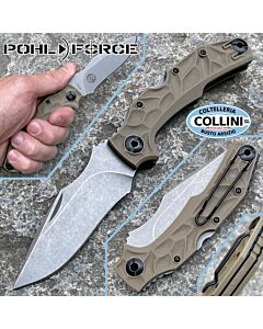Pohl Force - Bravo One Classic - FDE Dark Stonewashed ATS-34 - 1077 - coltello