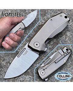 Lionsteel - Nano knife - Titanio Grigio - NA01 GY - coltello