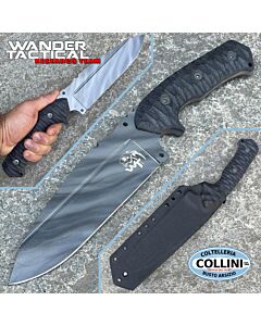 Wander Tactical - Smilodon knife - Smoke Gray Limited Edition - coltello artigianale