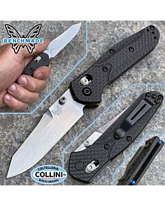 Benchmade - 945-2 Mini - S90V - Osborne knife Reverse Tanto - Carbon Fiber - coltello