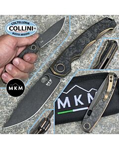 MKM - Eclipse Knife by Vox - Dark Stonewash MagnaCut & Dark Matter Bronze Titanium - EL-BRCFD - Coltello