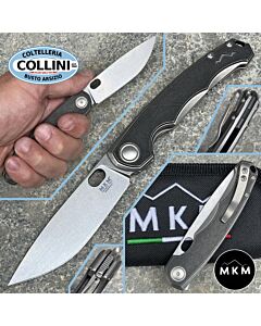 MKM - Eclipse Knife by Vox - Satin MagnaCut & Dark Stonewash Titanium - EL-GYBK - Coltello