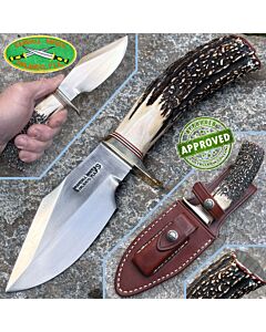 Randall Knives - Model 19-4 - Bushmate Knife Stag Horn - COLLEZIONE PRIVATA - coltello