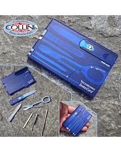 Victorinox - SwissCard Translucent Blue - coltello multiuso