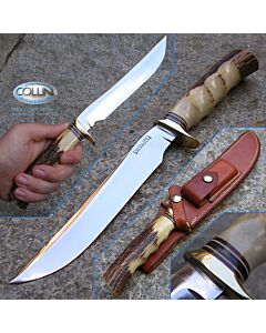 Randall Knives - 1973 Model 3-7 Hunter Dark Stag with Finger Tips