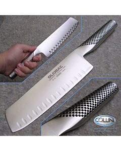 Global knives - G81 - Vegetable Knife Fluted 18cm - coltello cucina - ex g56