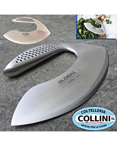 Global knives - G76 - Coltello a Mezzaluna per triti e battuti - coltello cucina