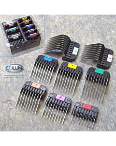 Wahl/Moser/Oster/Andis/Aesculap Fav 5 - Set 8 Rialzi in Acciaio Inox - KM1247-7440 , 1225, 1245, 1247, 97-44, A5, A6