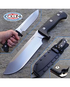 Lionsteel - M7 Satinato - Black Canvas Micarta - M7MS - coltello