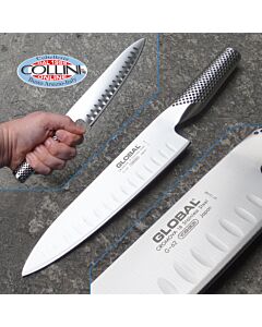 Global knives - G78 - Affettare alveolato - 18cm - coltello cucina - exG62