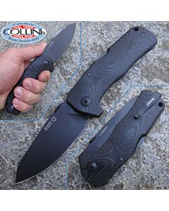 Lionsteel - TM-1 Solid Micarta - Black TiNi - TM1MB - coltello
