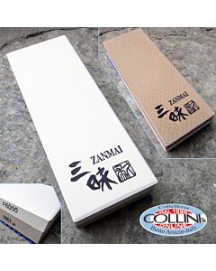 Mcusta-Zanmai - Pietra giapponese per affilare doppia grana 6000/1000 - accessori coltelli 