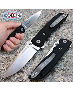 Fantoni - HB02 Flipper Folder Knife by William Harsey - Black G10 - coltello