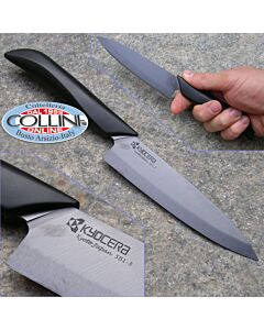 Kyocera - Ceramica Kyo Fine Black - Paring Knife 11 cm - FK-110 coltello cucina - PROMO