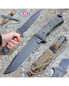 Chris Reeve - Pacific by W. Harsey - Black Canvas Micarta - coltello