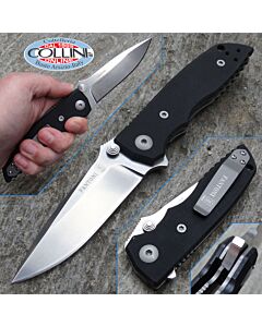 Fantoni - HB03 Flipper Knife by William W. Harsey - CPM-S35VN & Black G10 - coltello