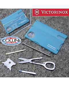 Victorinox - SwissCard Manicure 11 usi - IceBlue - 0.7240.T21 - utensile multiuso