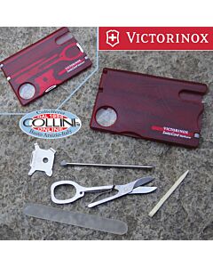 Victorinox - SwissCard Manicure 11 usi - Red - 0.7240.T - utensile multiuso