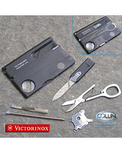 Victorinox - SwissCard Lite Black 14 usi - 0.7333.T3 - coltello multiuso