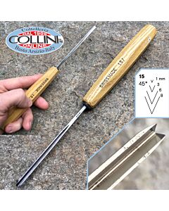 Pfeil - Scalpello n.15 taglio a V a 45° - utensile per legno