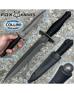 Fox - Fairbairn Sykes Fighting Knife - Black PVD Aluminum - FX-592 - coltello