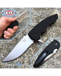 Benchmade - Precinct 320 Flipper Liner Lock Knife Black G-10 by Butch Ball - coltello