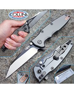 Zero Tolerance - Rick Hinderer 0392 Factory Custom - Gray Black - ZT0392WC - coltello