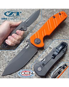 Zero Tolerance - Emerson Clip Point - ZT0630ORBLK - Orange G10 Sprint Run - coltello