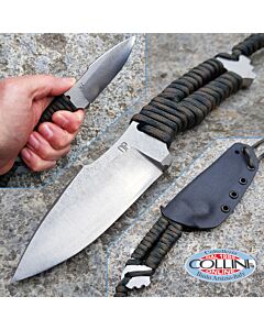 Wander Tactical - Raptor - Satin SanMai CoS & Woodland Paracord - coltello artigianale
