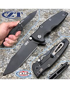 Zero Tolerance - Rick Hinderer 0392 Factory Custom - Matte Black - ZT0392BLK - coltello