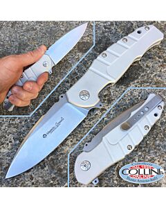 Maserin - Pitbull knife - Silver - Design by Sergio Consoli - 404/A - coltello