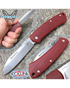 Benchmade - 319-1 Proper Slipjoint - Red G10 - coltello