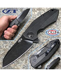 Zero Tolerance - Blackwash Sinkevich Flipper Titanium - Sprint Run - ZT0456BW - coltello