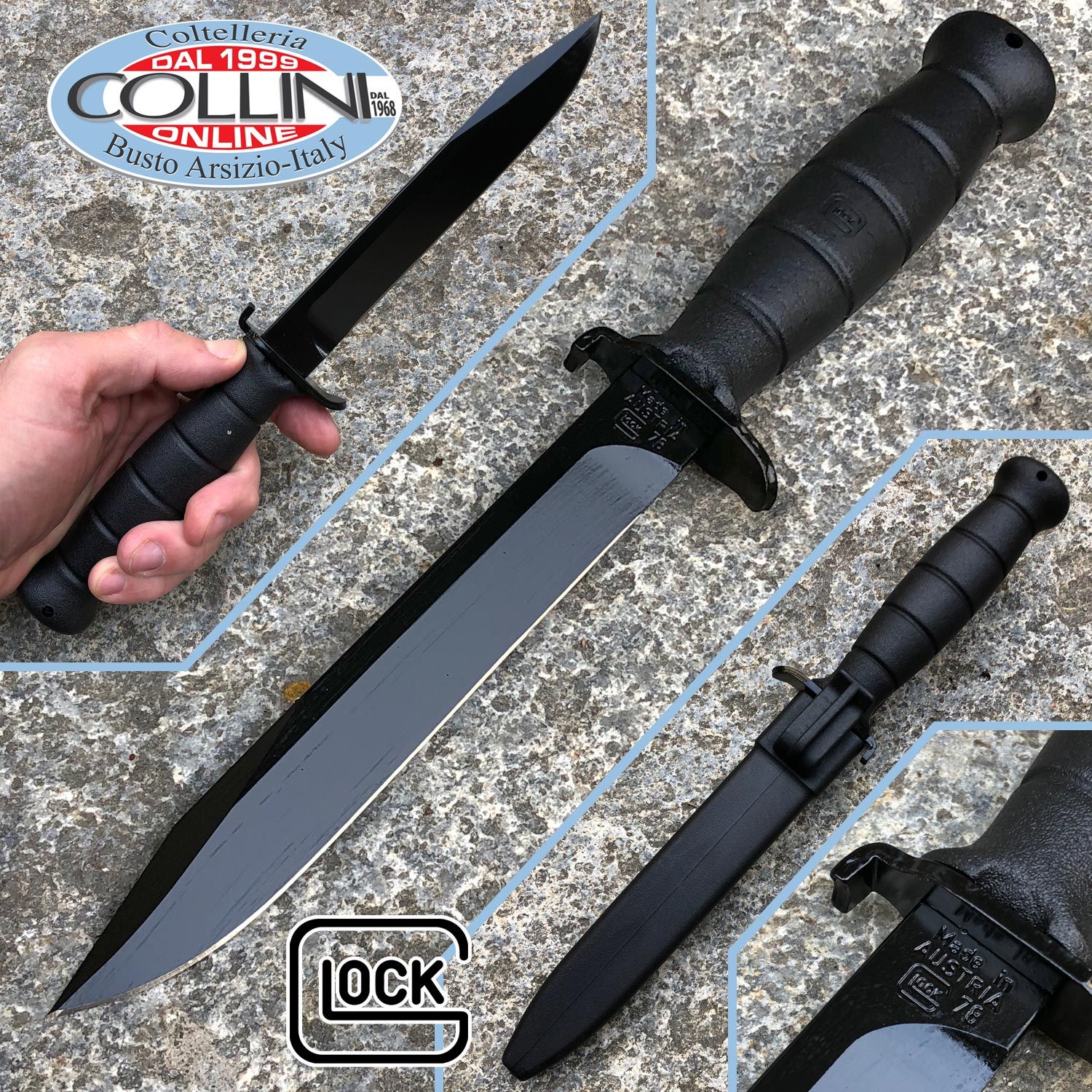 Glock Field Knife 78 knife Nero coltello