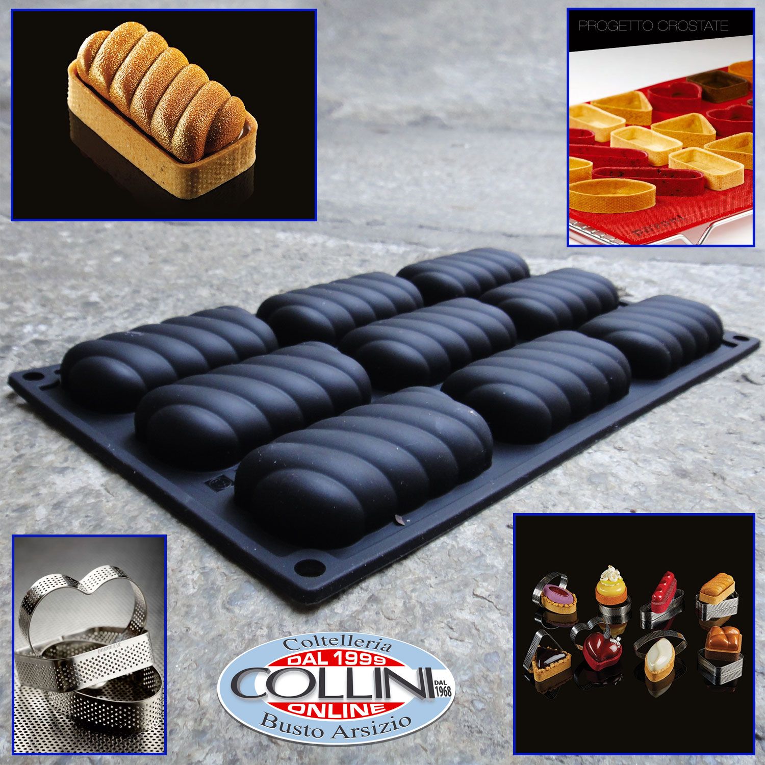 Collections Pavoni - Stampo in silicone per monoporzione - Spring by Gianluca Fusto