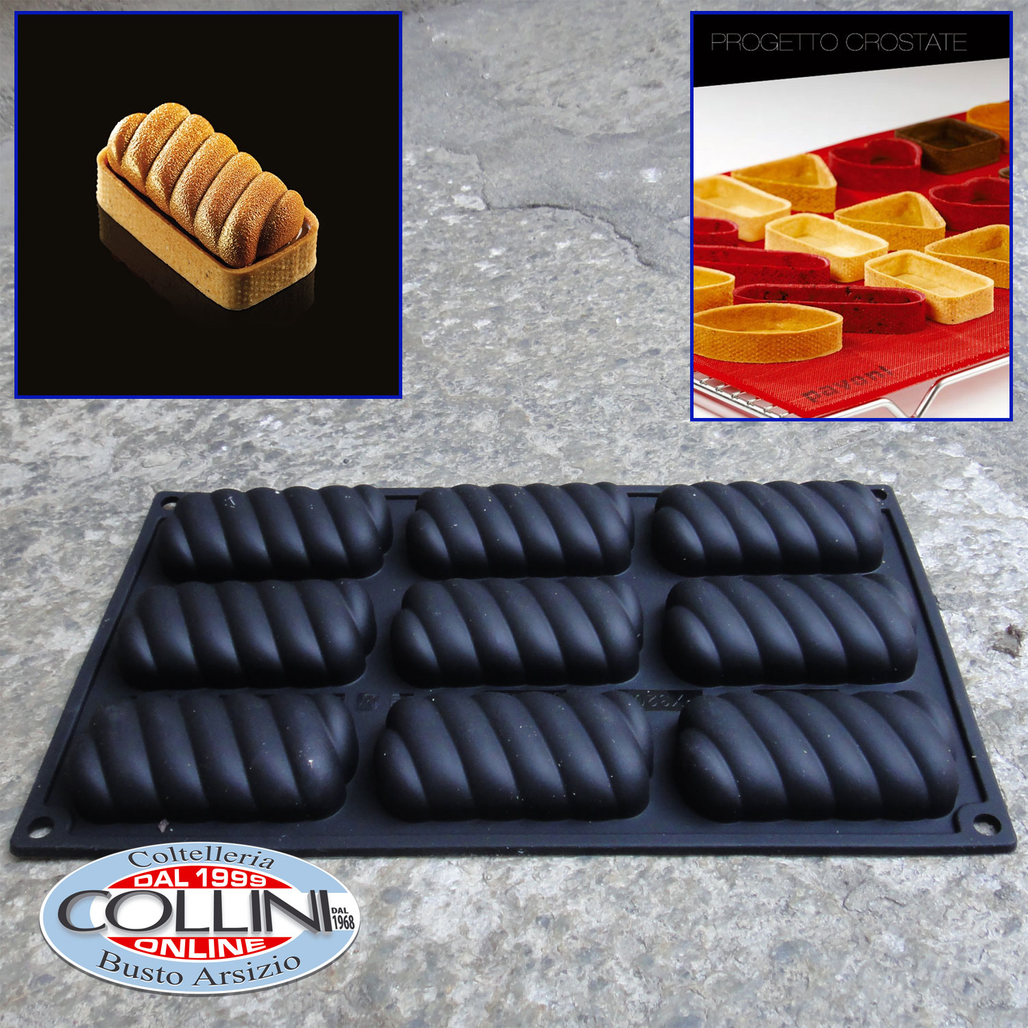 Collections Pavoni - Stampo in silicone per monoporzione - Spring by Gianluca Fusto