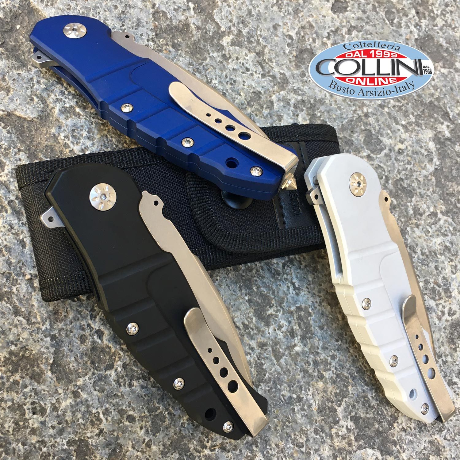 Maserin Pitbull knife Black Design by Sergio Consoli 404/N