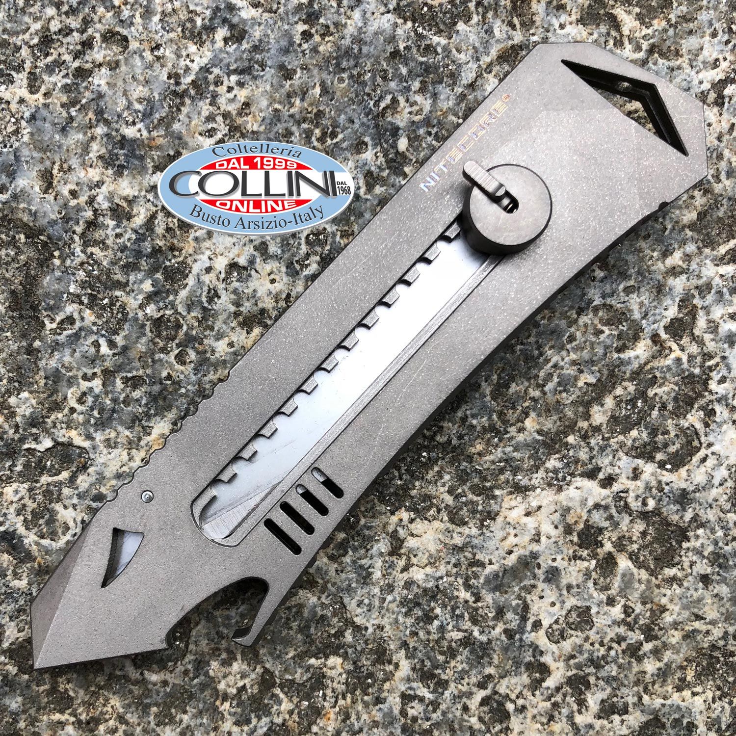 Nitecore NTK10 EDC Titanium Utility Knife taglierino cutter