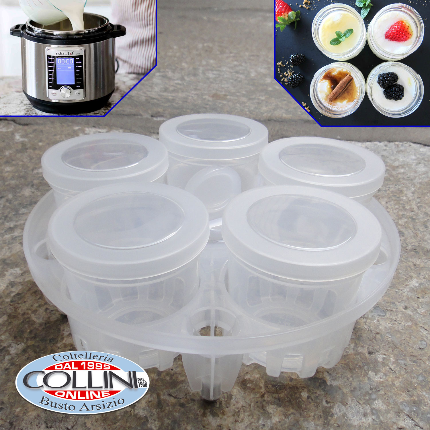 InstantPot Set yogurt